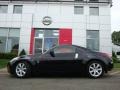 2005 Super Black Nissan 350Z Enthusiast Coupe  photo #4