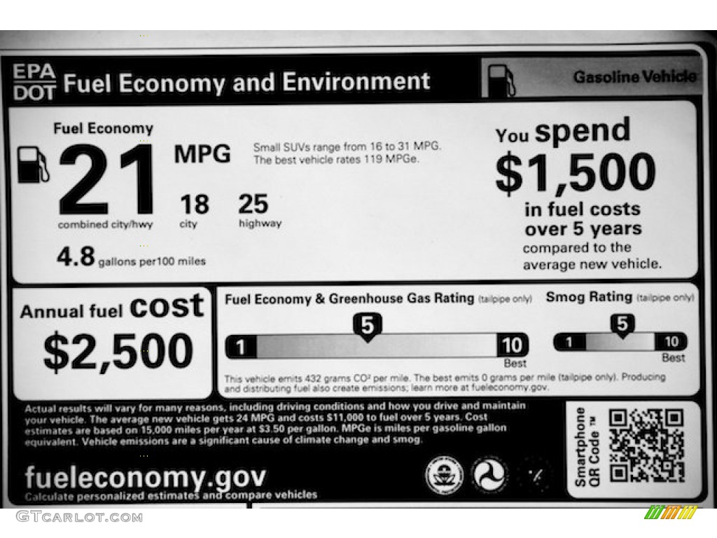 2015 Pilot EX-L - Taffeta White / Gray photo #23