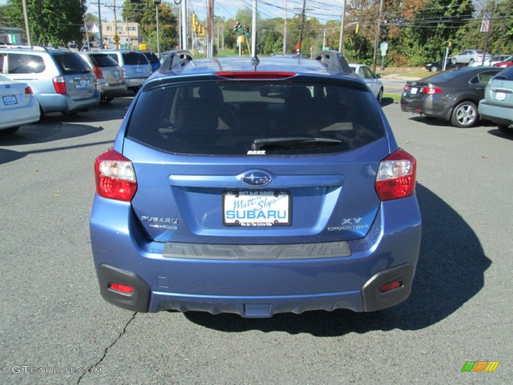 2014 XV Crosstrek 2.0i Premium - Quartz Blue Pearl / Ivory photo #7