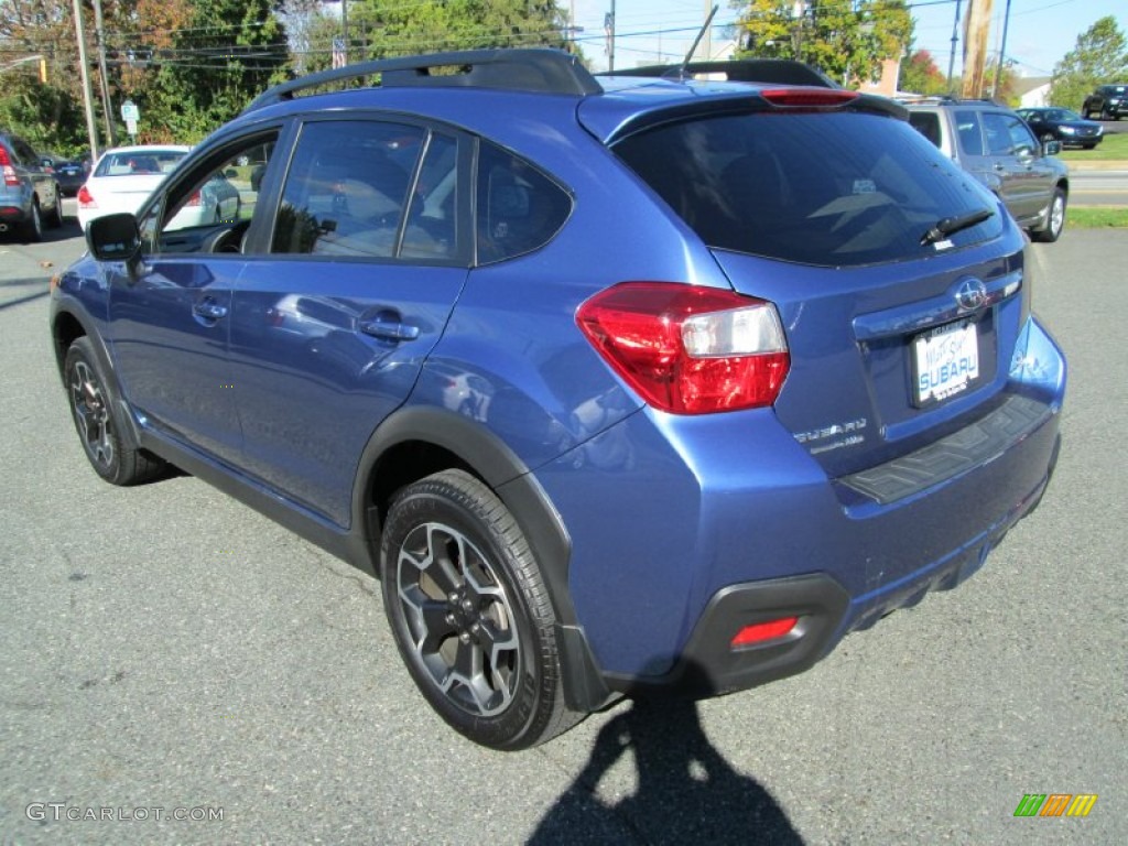 2014 XV Crosstrek 2.0i Premium - Quartz Blue Pearl / Ivory photo #8