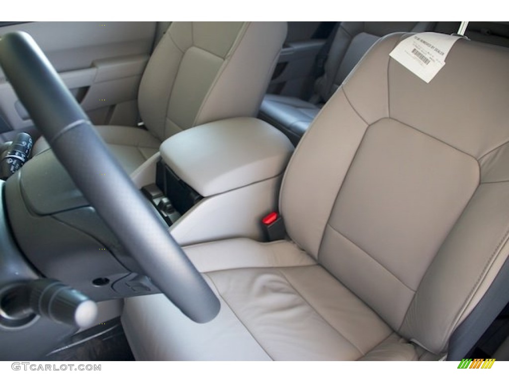 2015 Pilot EX-L - Modern Steel Metallic / Gray photo #11
