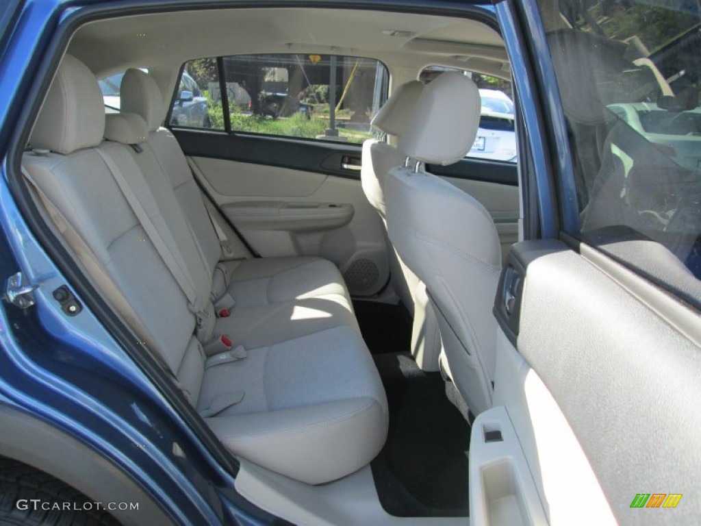 2014 XV Crosstrek 2.0i Premium - Quartz Blue Pearl / Ivory photo #18