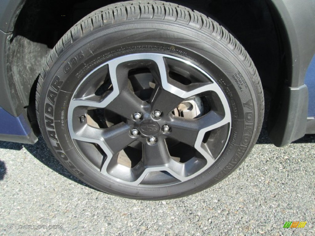 2014 XV Crosstrek 2.0i Premium - Quartz Blue Pearl / Ivory photo #22