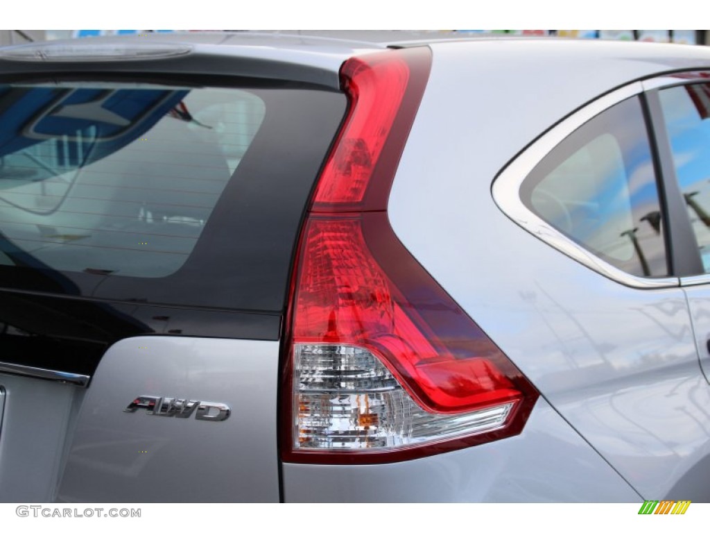 2013 CR-V LX AWD - Alabaster Silver Metallic / Gray photo #23