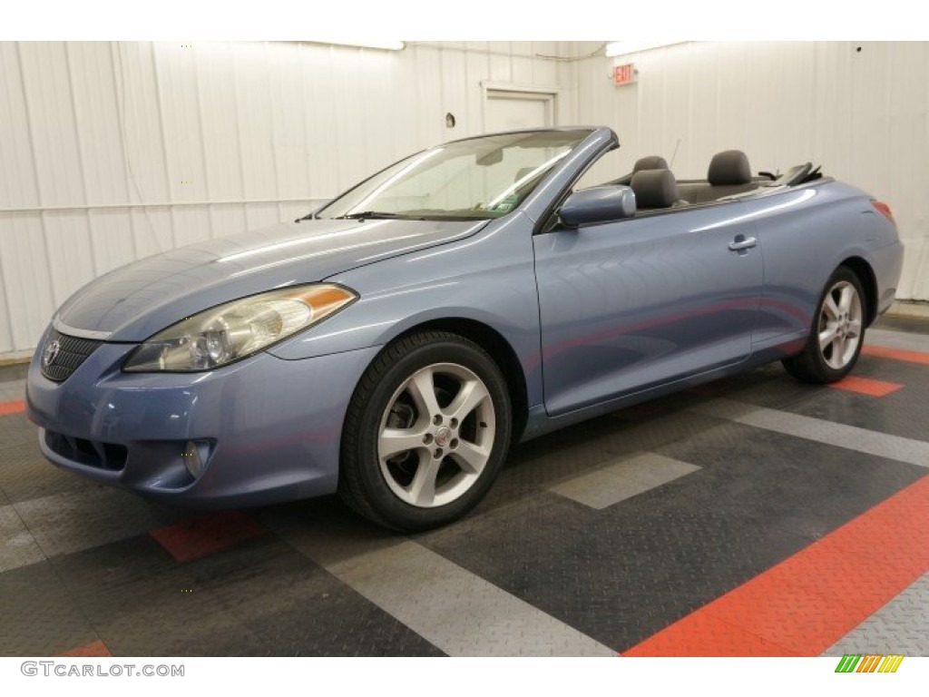 2006 Solara SLE V6 Convertible - Cosmic Blue Metallic / Dark Stone photo #2