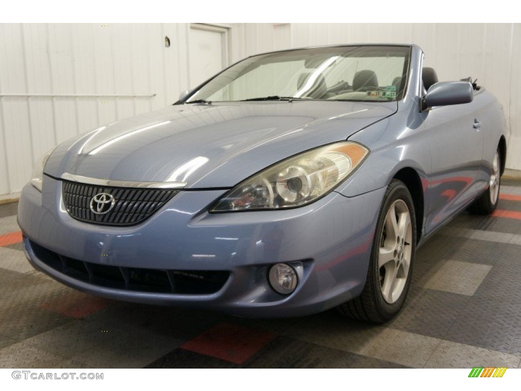 2006 Solara SLE V6 Convertible - Cosmic Blue Metallic / Dark Stone photo #3