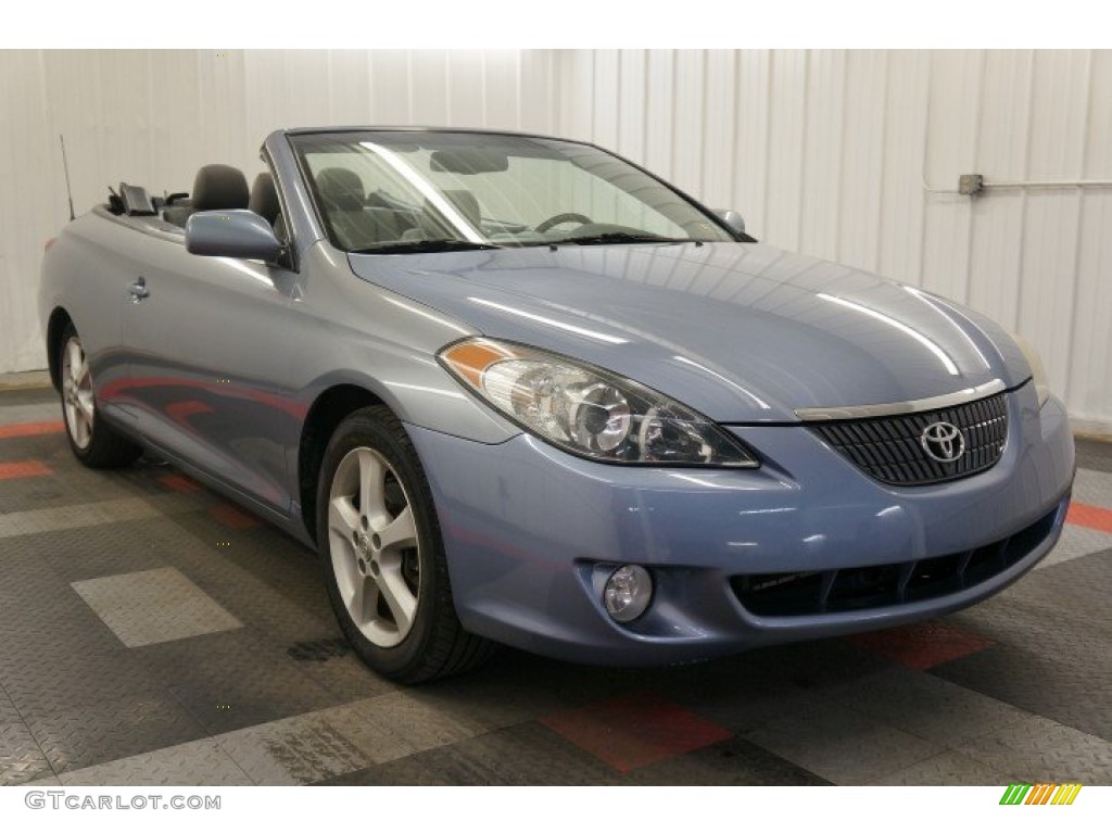 2006 Solara SLE V6 Convertible - Cosmic Blue Metallic / Dark Stone photo #5