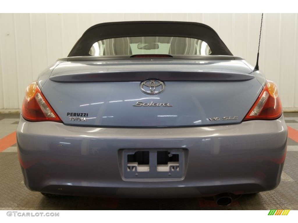 2006 Solara SLE V6 Convertible - Cosmic Blue Metallic / Dark Stone photo #9