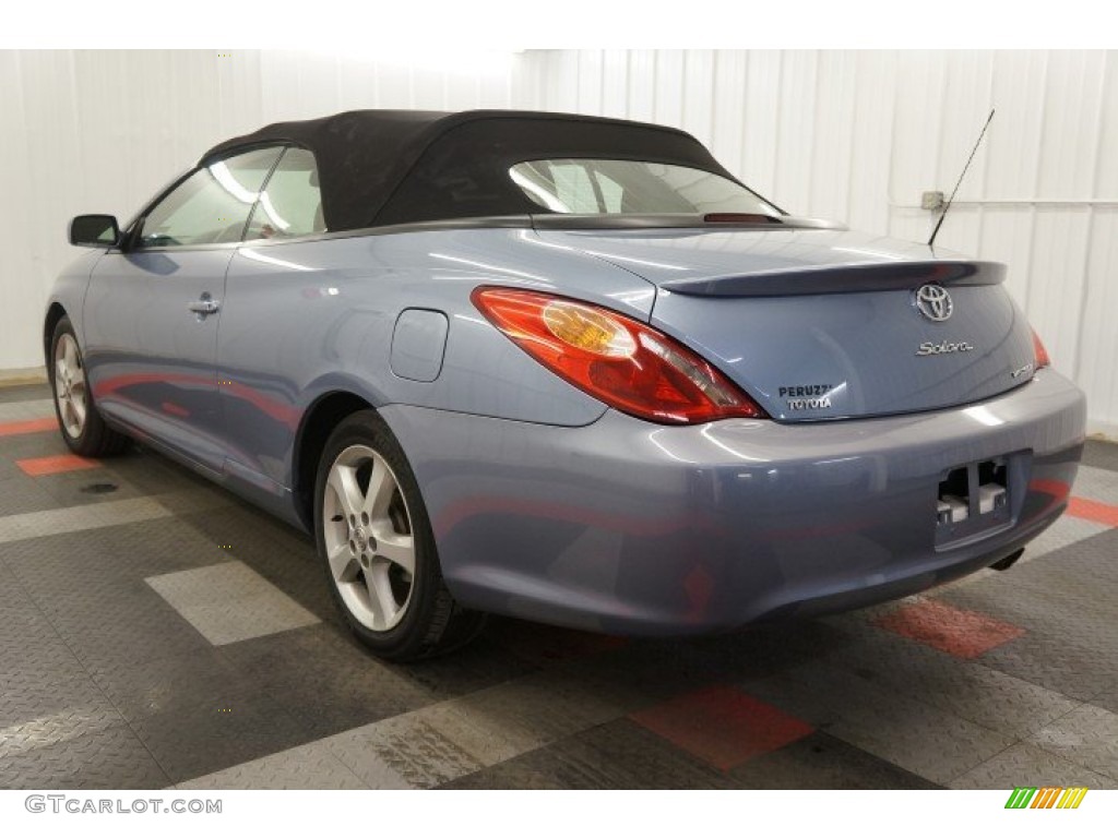 2006 Solara SLE V6 Convertible - Cosmic Blue Metallic / Dark Stone photo #10