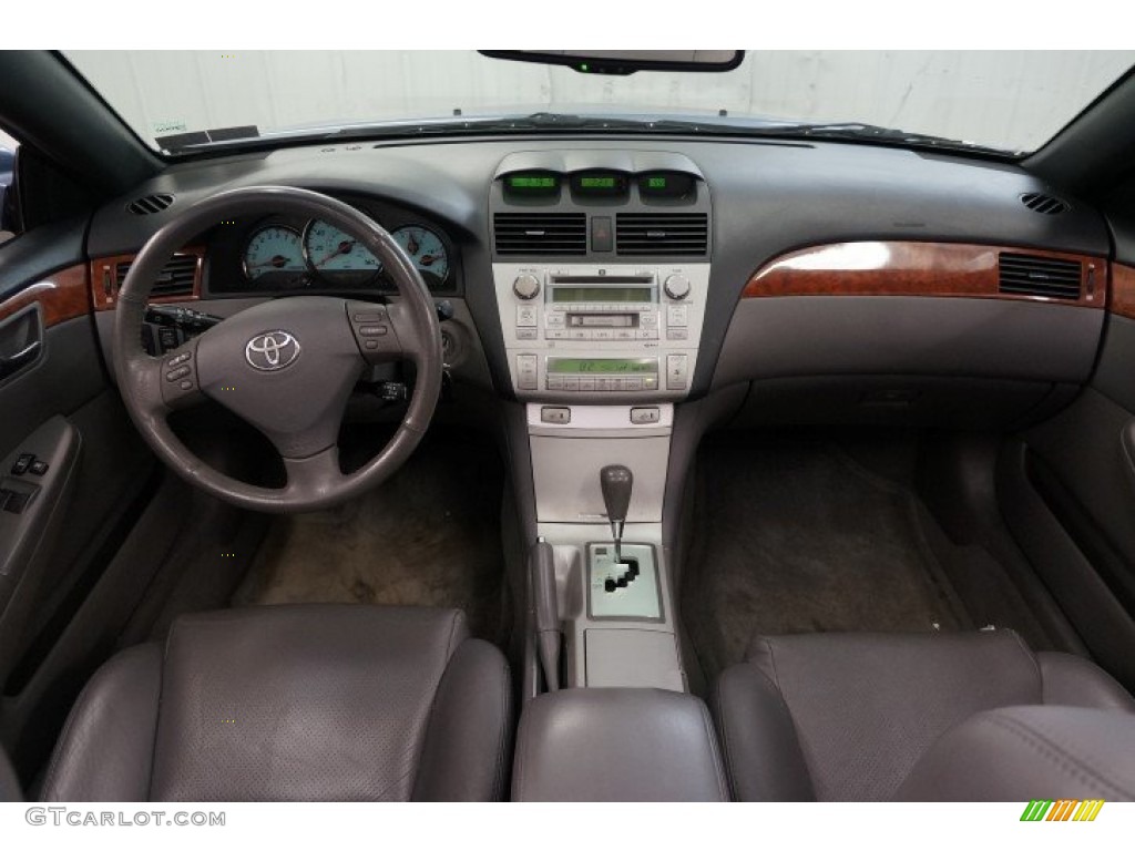 2006 Solara SLE V6 Convertible - Cosmic Blue Metallic / Dark Stone photo #22