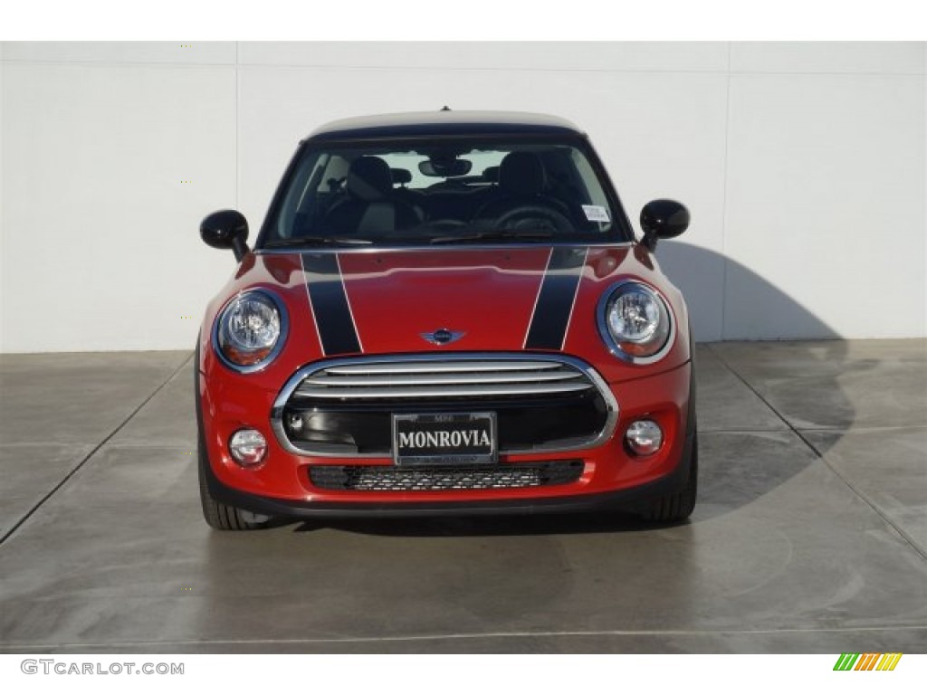 2015 Cooper Hardtop 2 Door - Blazing Red Metallic / Carbon Black photo #3