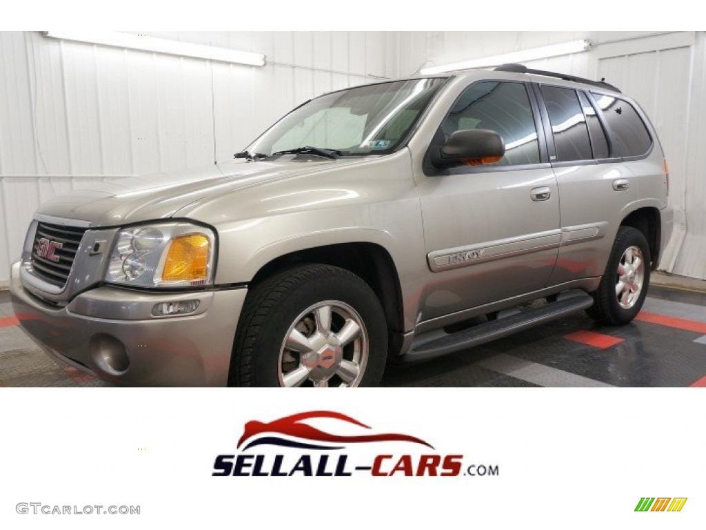 2003 Envoy SLT 4x4 - Pewter Metallic / Medium Pewter photo #1