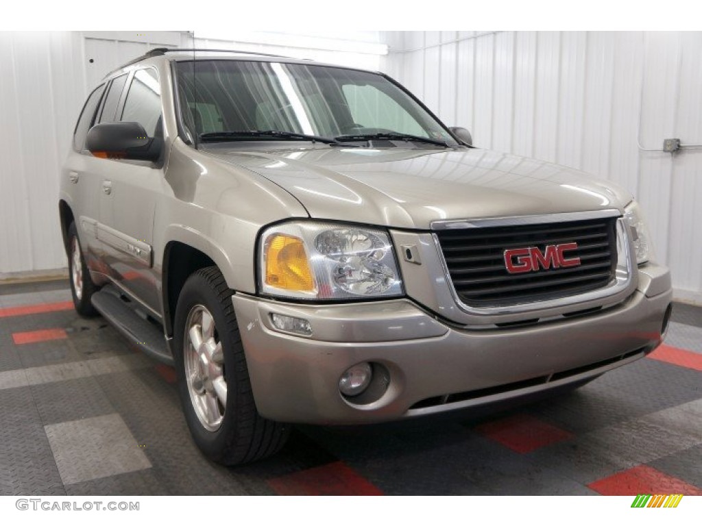 2003 Envoy SLT 4x4 - Pewter Metallic / Medium Pewter photo #5