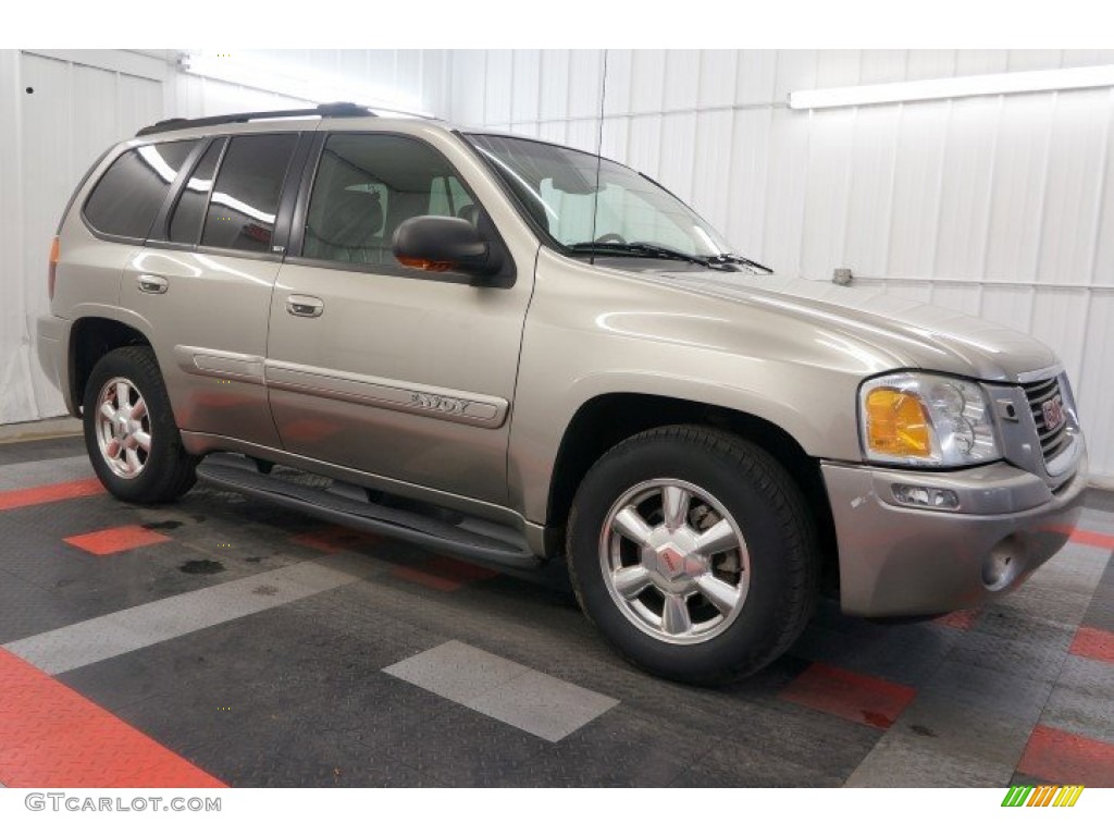 2003 Envoy SLT 4x4 - Pewter Metallic / Medium Pewter photo #6