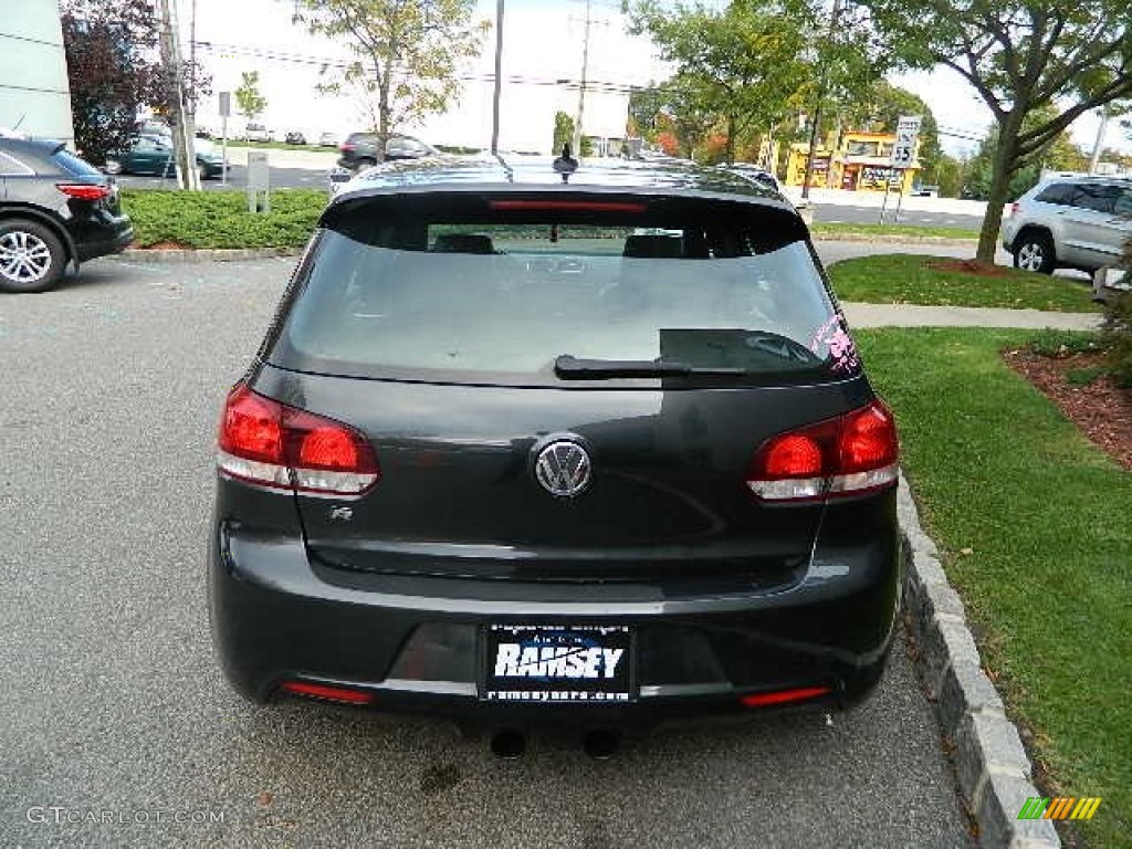 2012 Golf R 4 Door 4Motion - Carbon Steel Grey Metallic / R Titan Black Leather photo #3