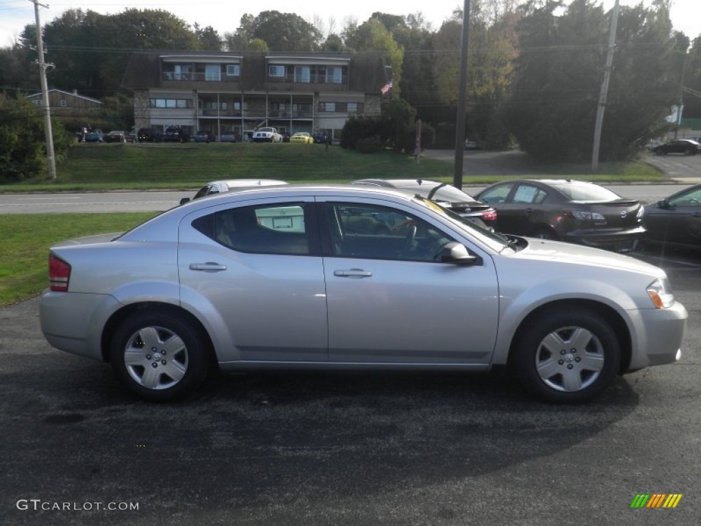 2010 Avenger SXT - Bright Silver Metallic / Dark Slate Gray photo #1