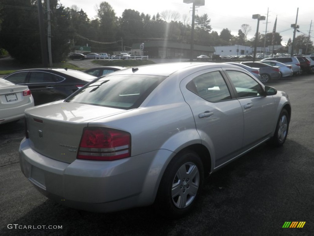 2010 Avenger SXT - Bright Silver Metallic / Dark Slate Gray photo #2