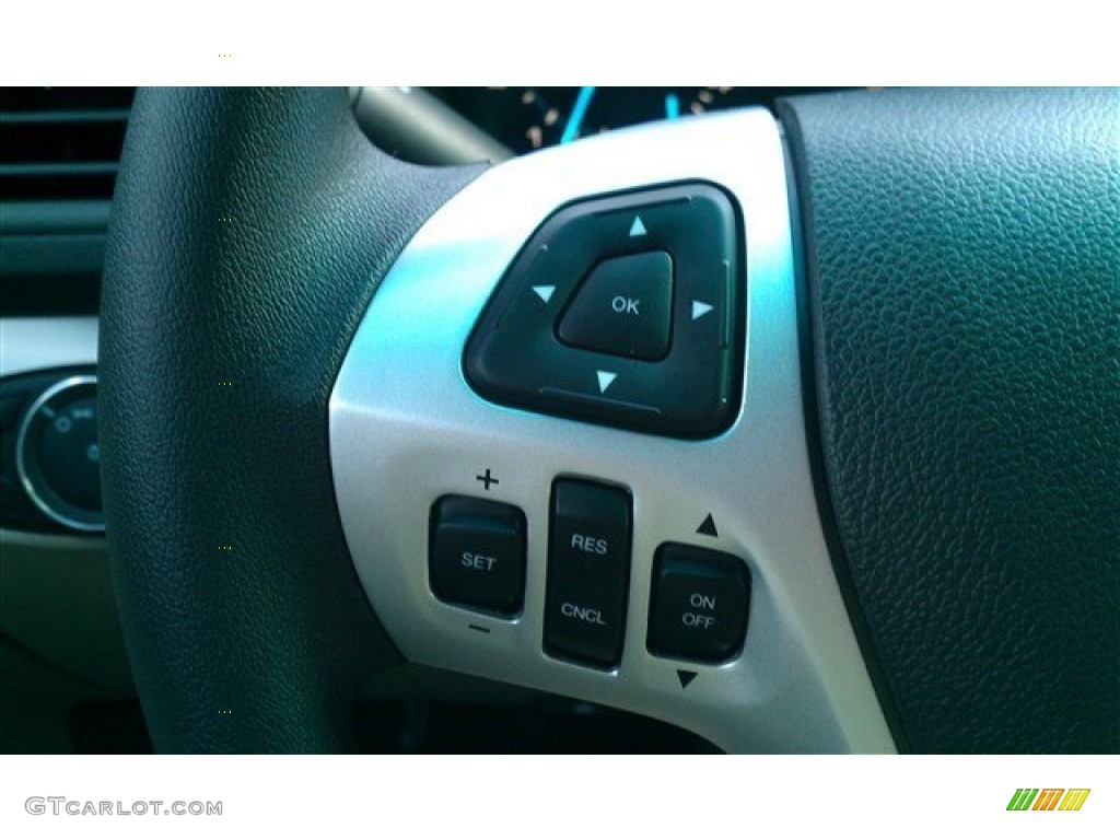2015 Explorer FWD - Ruby Red / Medium Light Stone photo #111