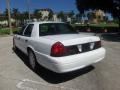 2007 Vibrant White Ford Crown Victoria Police Interceptor  photo #3