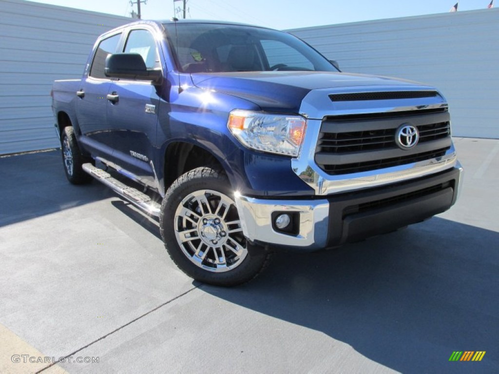 2015 Tundra SR5 CrewMax 4x4 - Blue Ribbon Metallic / Graphite photo #1