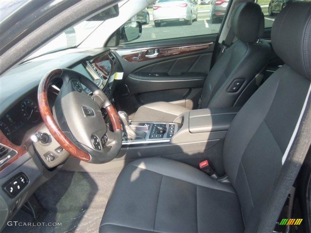 2015 Hyundai Equus Signature Front Seat Photos