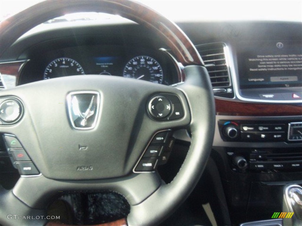 2015 Hyundai Equus Signature Steering Wheel Photos