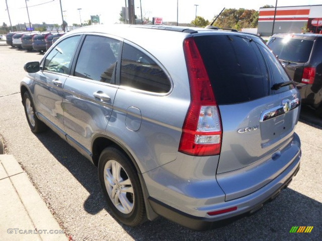 2010 CR-V EX-L - Glacier Blue Metallic / Gray photo #6