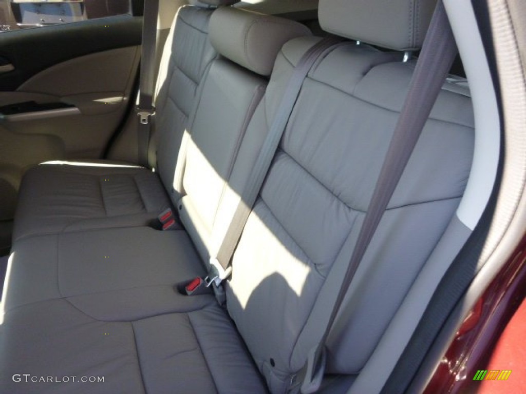 2014 CR-V EX-L AWD - Basque Red Pearl II / Gray photo #16