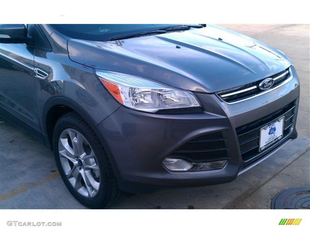 2014 Escape Titanium 2.0L EcoBoost - Sterling Gray / Charcoal Black photo #6