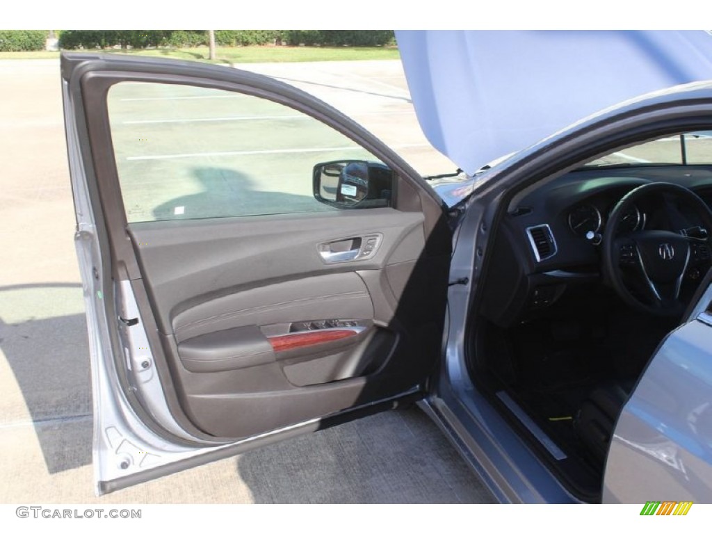 2015 TLX 2.4 - Slate Silver Metallic / Ebony photo #10