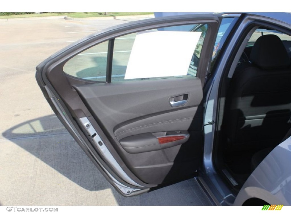 2015 TLX 2.4 - Slate Silver Metallic / Ebony photo #12