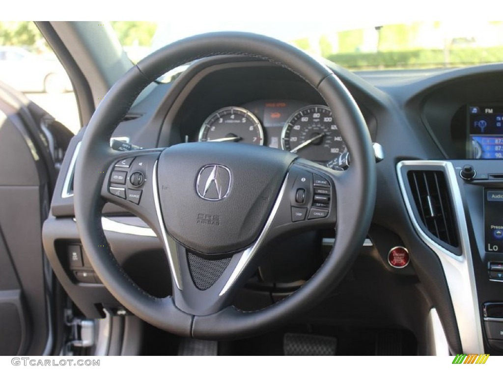 2015 TLX 2.4 - Slate Silver Metallic / Ebony photo #26