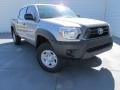 2015 Silver Sky Metallic Toyota Tacoma V6 Double Cab 4x4  photo #1