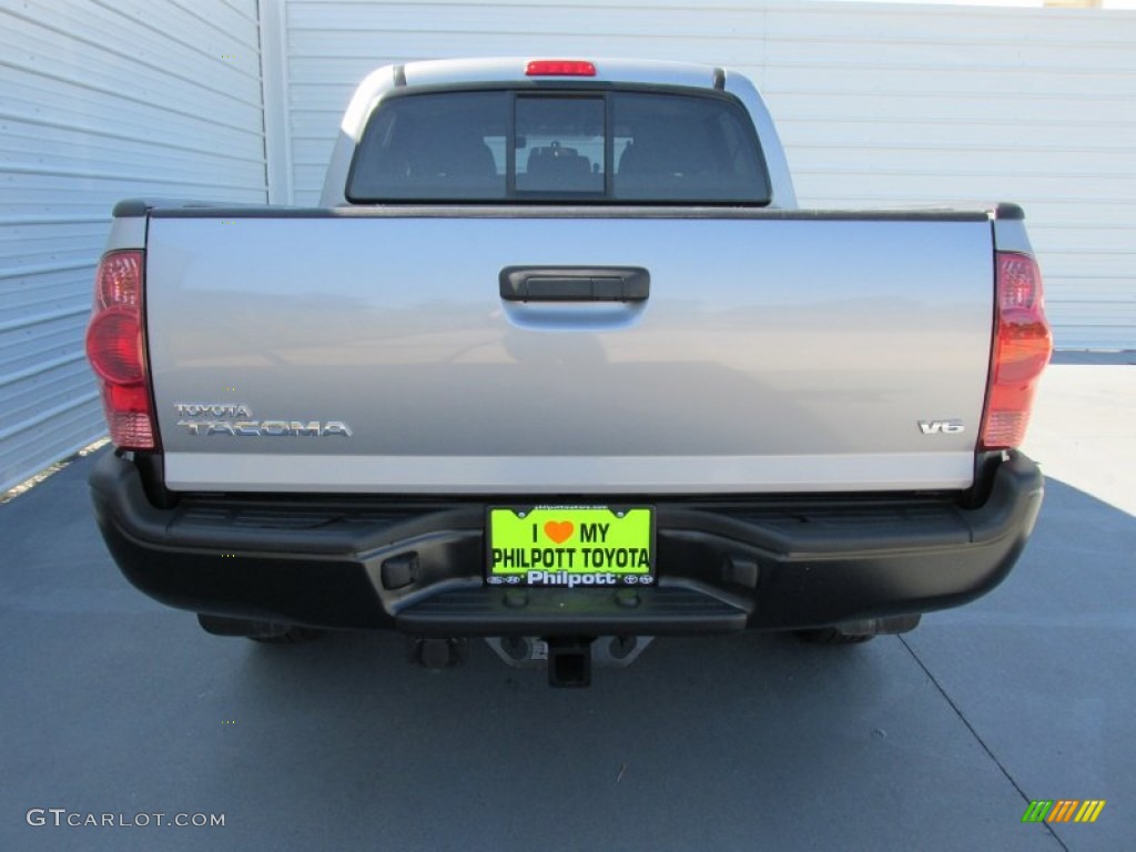 2015 Tacoma V6 Double Cab 4x4 - Silver Sky Metallic / Graphite photo #5