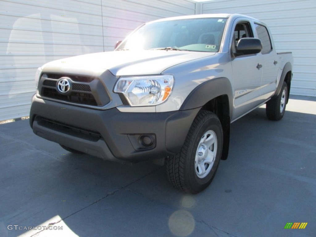 2015 Tacoma V6 Double Cab 4x4 - Silver Sky Metallic / Graphite photo #7