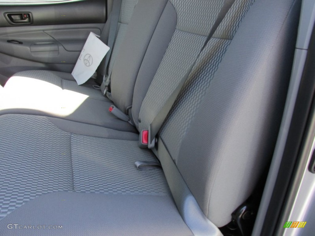 2015 Tacoma V6 Double Cab 4x4 - Silver Sky Metallic / Graphite photo #19