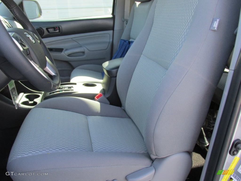 2015 Tacoma V6 Double Cab 4x4 - Silver Sky Metallic / Graphite photo #22
