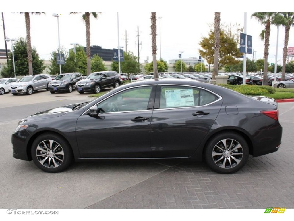 2015 TLX 2.4 - Graphite Luster Metallic / Graystone photo #4