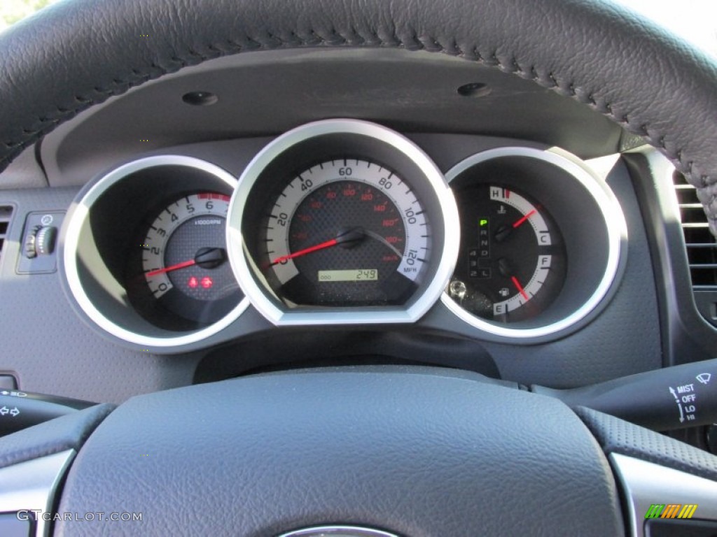 2015 Tacoma V6 Double Cab 4x4 - Silver Sky Metallic / Graphite photo #31