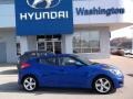 2012 Marathon Blue Hyundai Veloster   photo #2