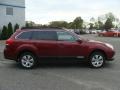 Ruby Red Pearl 2011 Subaru Outback 3.6R Limited Wagon Exterior