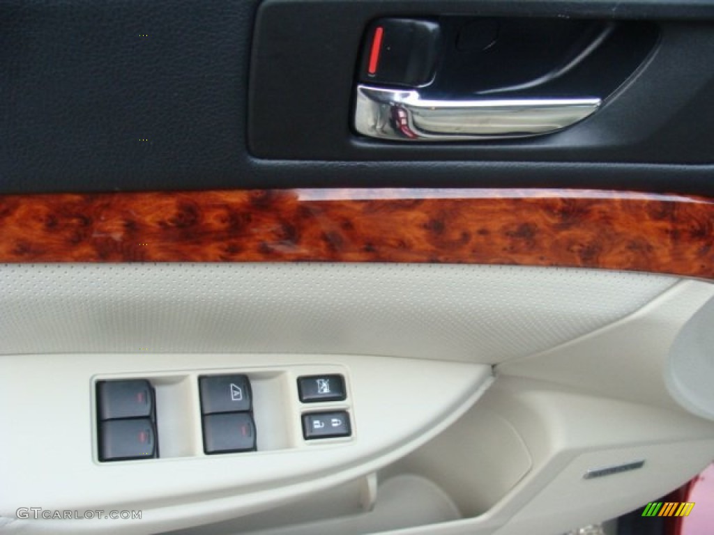 2011 Outback 3.6R Limited Wagon - Ruby Red Pearl / Warm Ivory photo #13