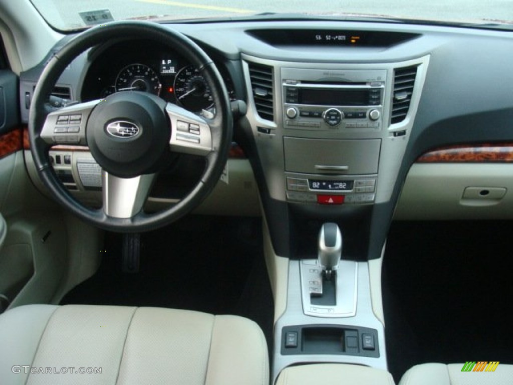 2011 Outback 3.6R Limited Wagon - Ruby Red Pearl / Warm Ivory photo #17