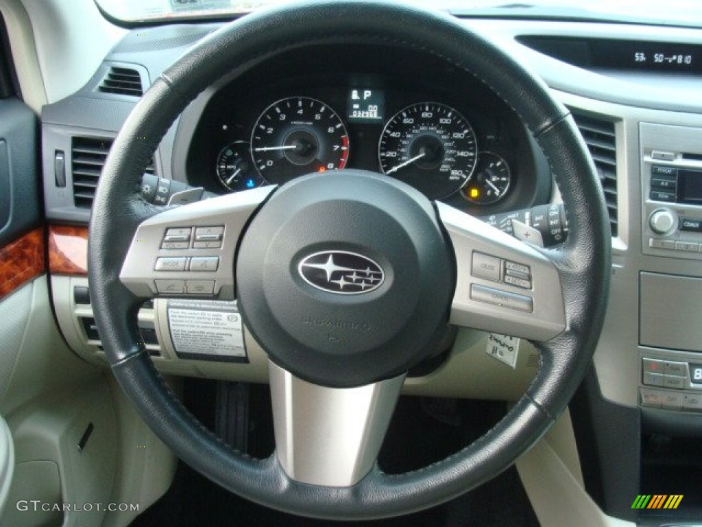 2011 Outback 3.6R Limited Wagon - Ruby Red Pearl / Warm Ivory photo #18