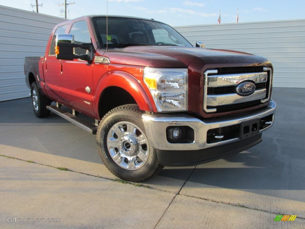 Bronze Fire Ford F250 Super Duty