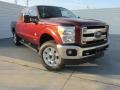 2015 Bronze Fire Ford F250 Super Duty King Ranch Crew Cab 4x4  photo #2