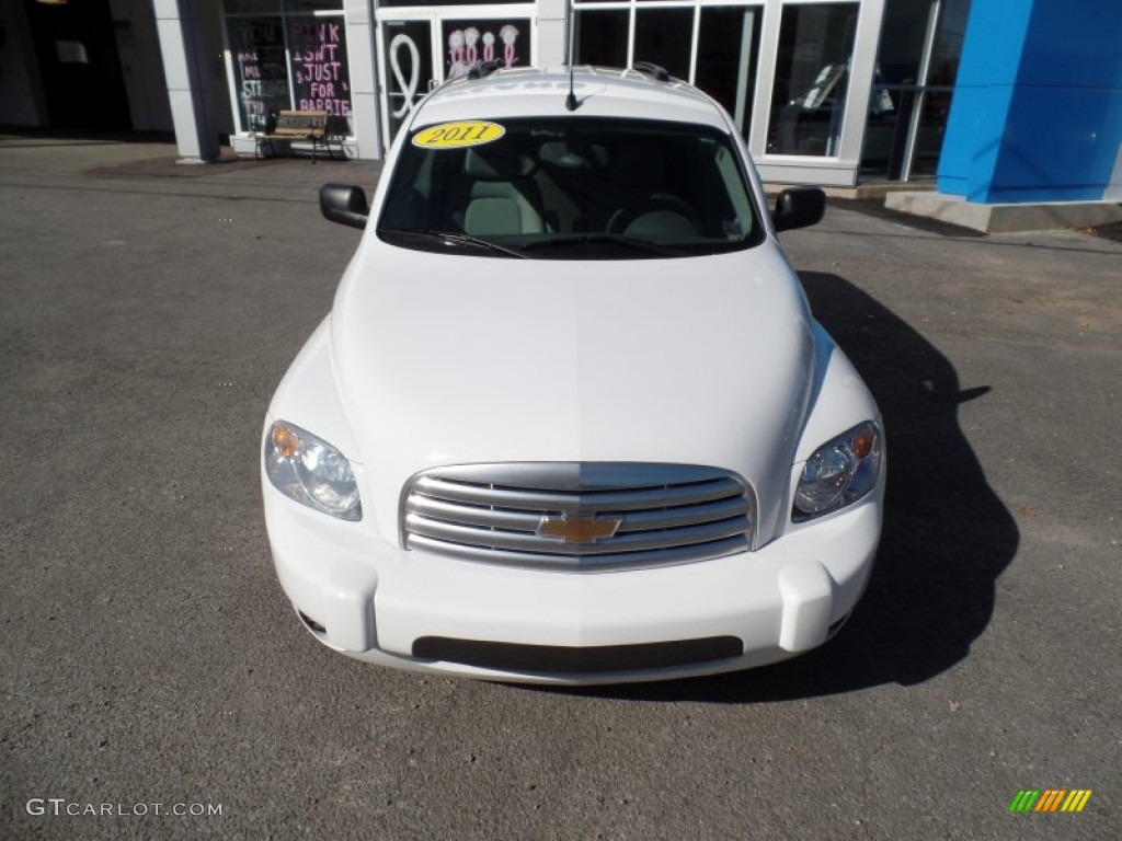 2011 HHR LS - Arctic Ice White / Gray photo #2