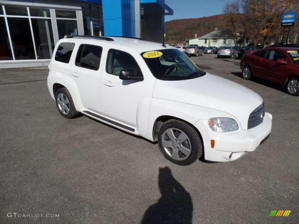 2011 HHR LS - Arctic Ice White / Gray photo #3