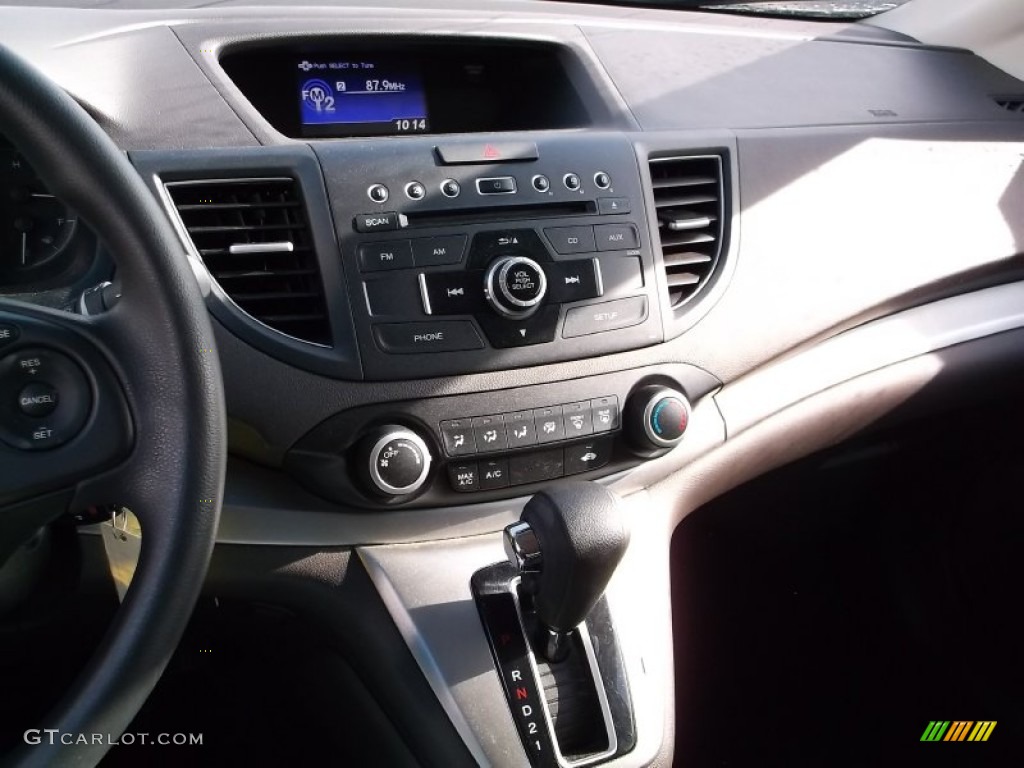 2013 CR-V EX AWD - White Diamond Pearl / Gray photo #14