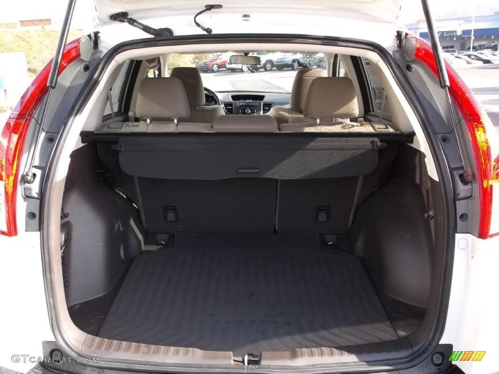 2013 CR-V EX AWD - White Diamond Pearl / Gray photo #17